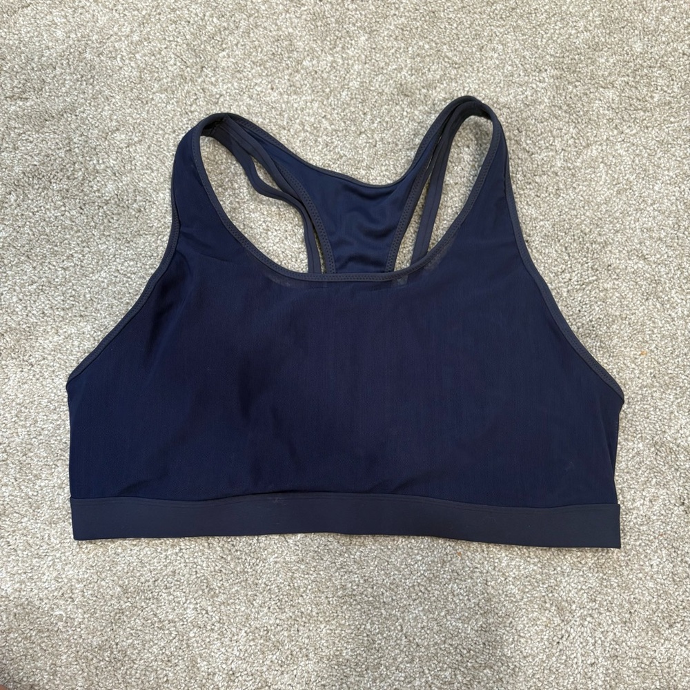 Women's Navy Sports Bra